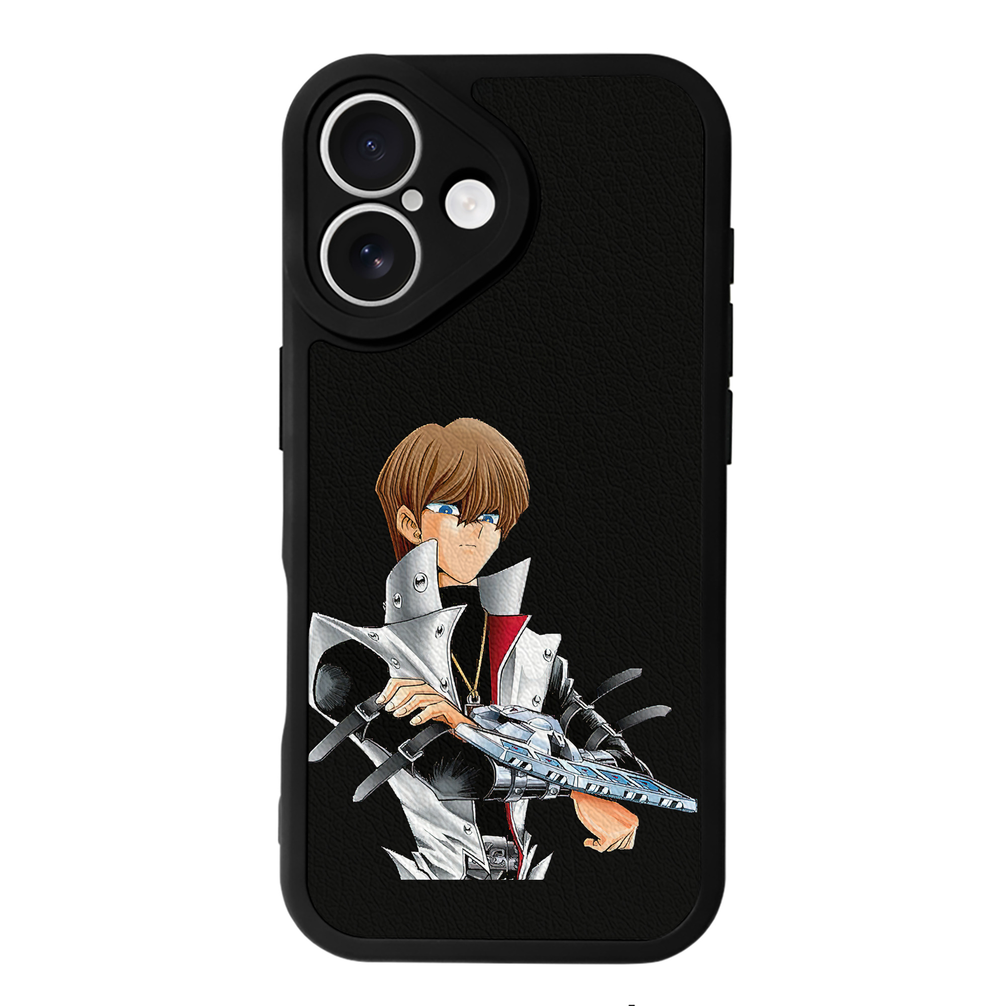 遊☆戯☆王 Yu-Gi-Oh! 【iPhone 16シリーズ対応】シリコンスマホケース（レザー調） 材質：シリコン